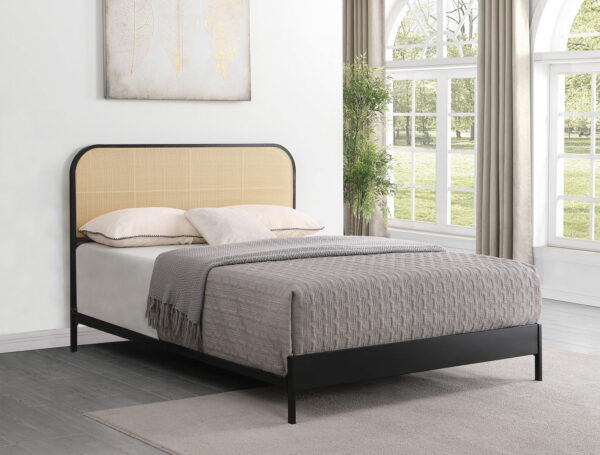 Amherst - Radio Weave Rattan Metal Bed - Image 8