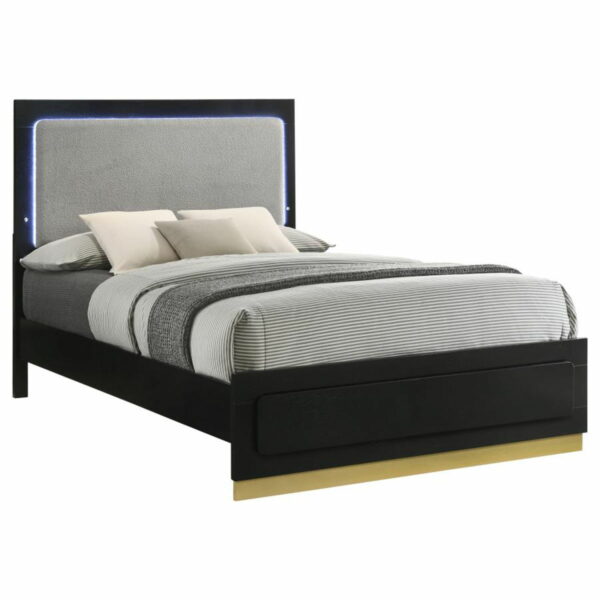 Caraway - Wood LED Panel Bed - Image 8