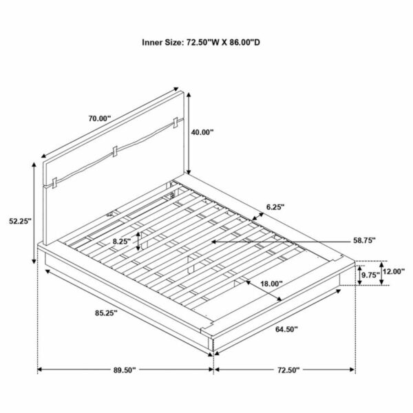 Winslow - Wood Panel Bed - Image 11