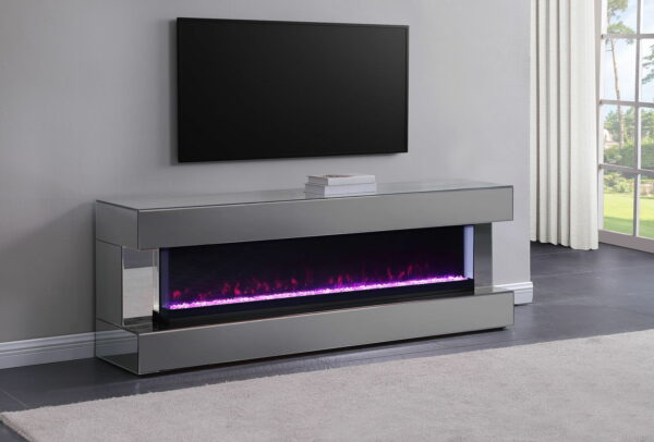 Vallerie - TV Stand With Visual Flame Box - Image 40