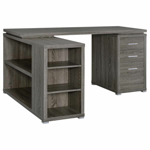 Yvette - 3-Drawer L-Shape Computer Desk - Image 34