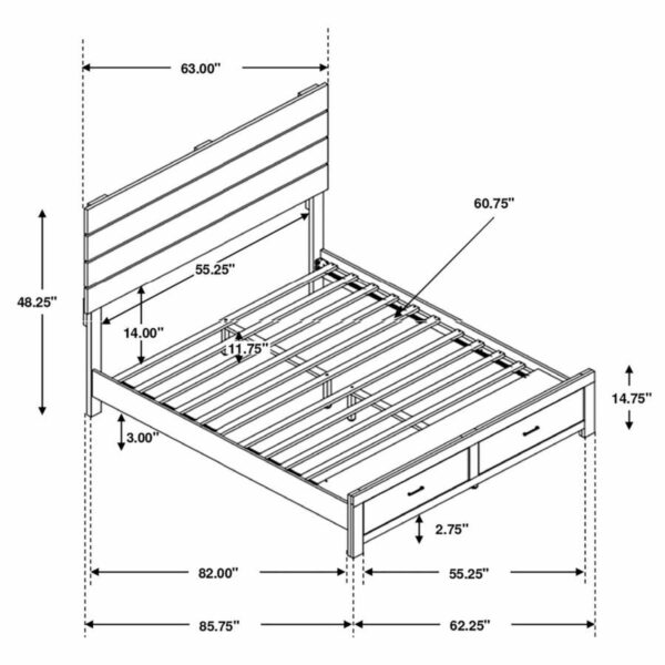 Brantford - Wood Storage Panel Bed - Image 15