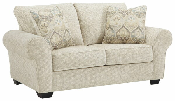 Haisley - Ivory - Loveseat - Image 7