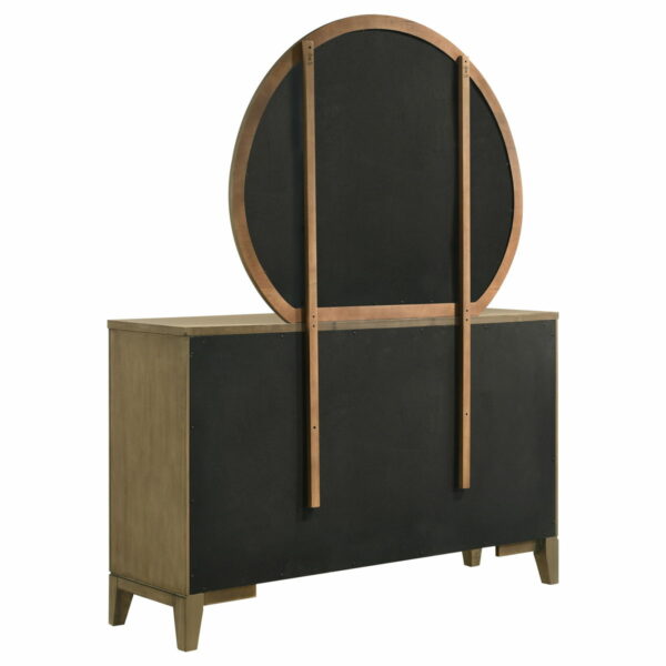 Granada - 8-Drawer Dresser And Mirror - Natural Pine - Image 2