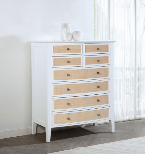 Bexhill - 8-Drawer Chest Of Drawers - White - Image 11