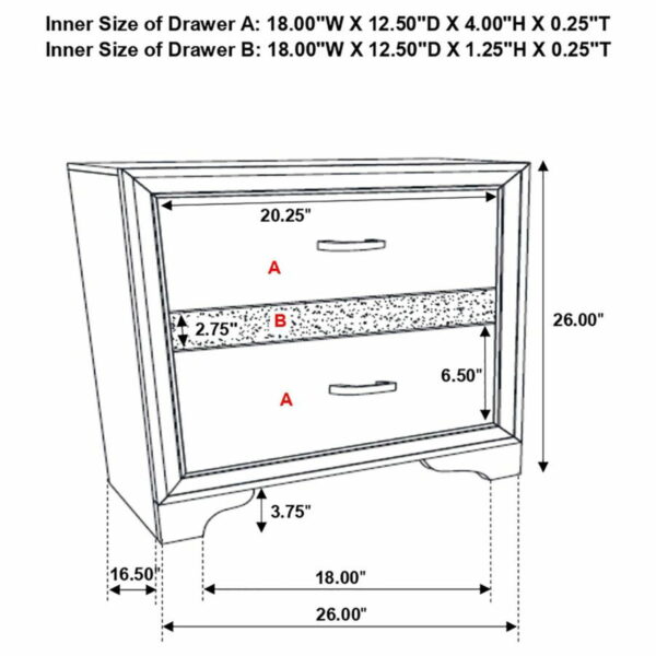 Miranda - Panel Bedroom Set - Image 119
