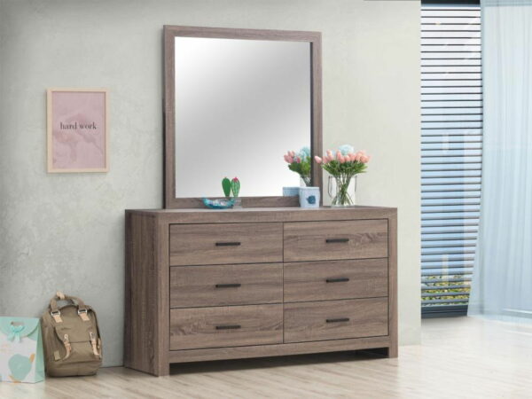 Brantford - 6-Drawer Dresser With Mirror - Image 15