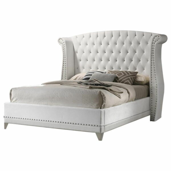 Barzini - Upholstered Wingback Bed - Image 5