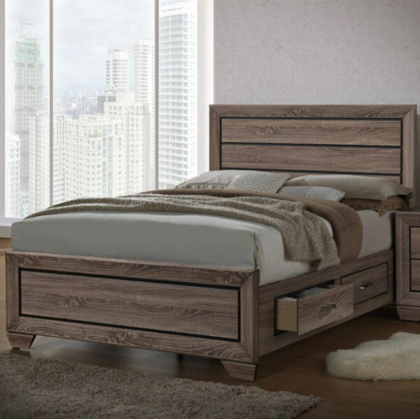 Kauffman - Wood Storage Panel Bed - Image 11