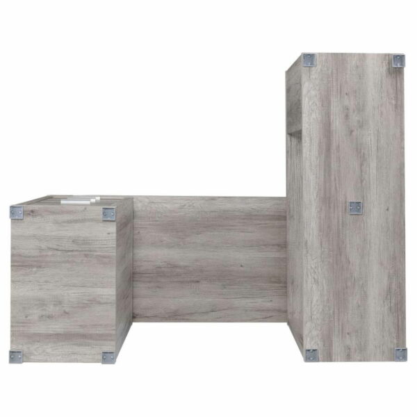 Yvette - 3-Drawer L-Shape Computer Desk - Image 37