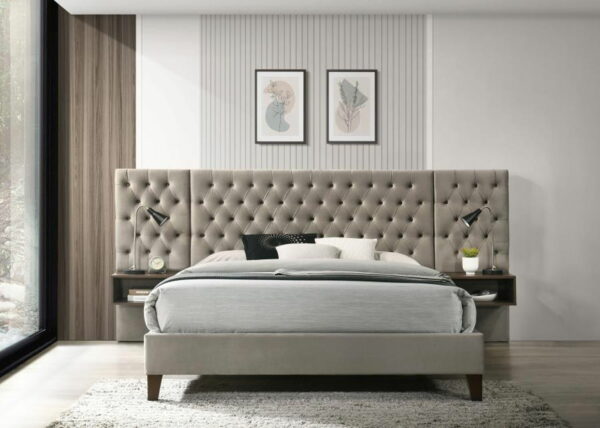 Marley - Upholstered Wall Panel Bed - Image 4