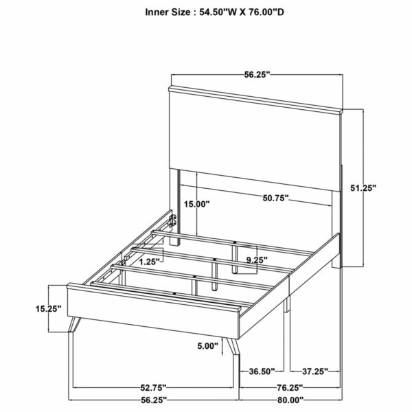 Kaywood - Panel Bed - Image 21