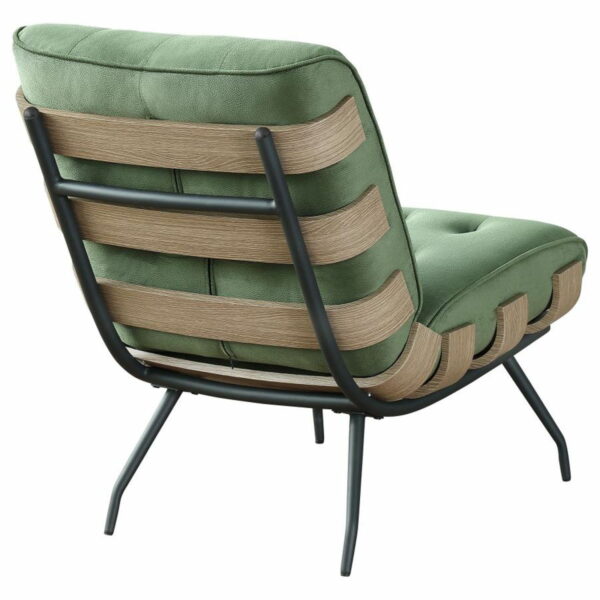 Aloma - Upholstered Tufted Armless Accent Chair - Image 11