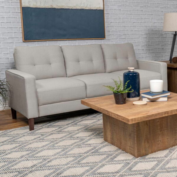 Bowen - Upholstered Track Arm Tufted Sofa - Image 21