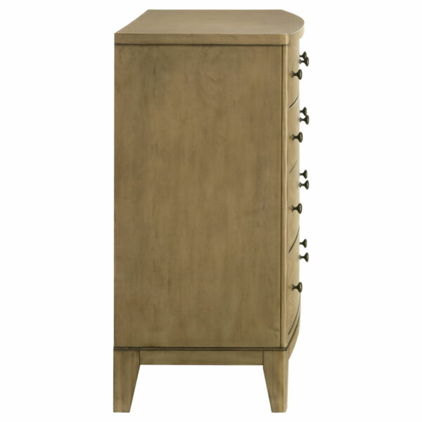 Granada - 8-Drawer Dresser Cabinet - Natural Pine - Image 11