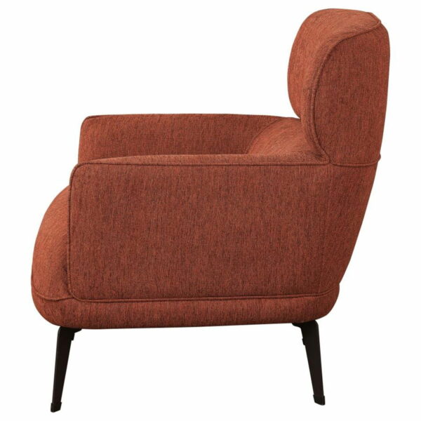 Andrea - Upholstered Crecent Arm Accent Chair - Image 5
