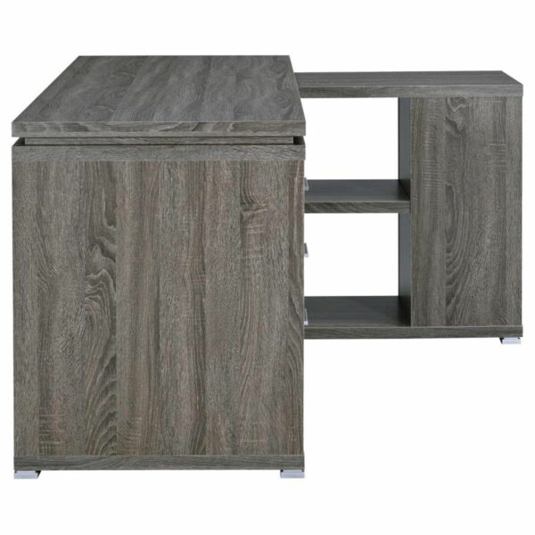 Yvette - 3-Drawer L-Shape Computer Desk - Image 18