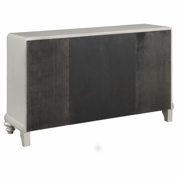 Bling Game - Dining Sideboard Buffet Cabinet - Metallic Platinum - Image 11