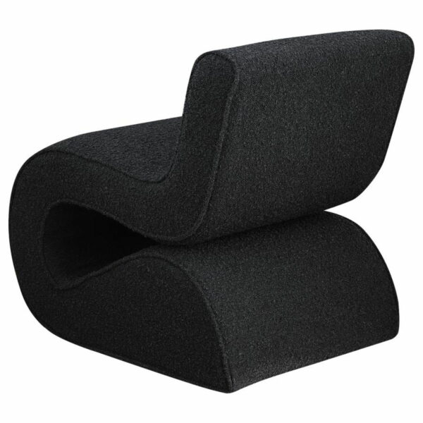 Ronea - Boucle Upholstered Armless Curved Chair - Image 8