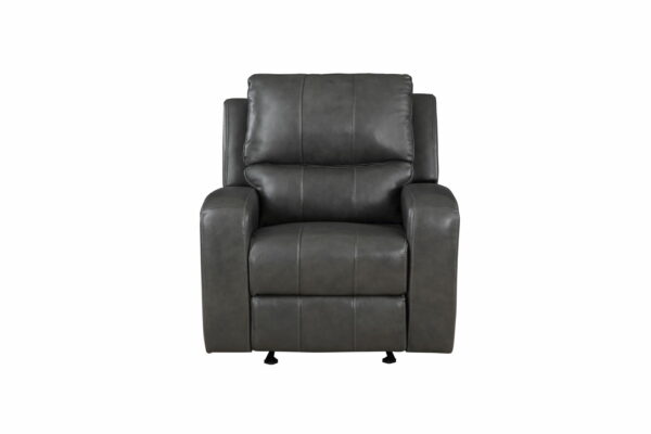 Linton - Leather Glider Recliner With Power Footrest - Image 9