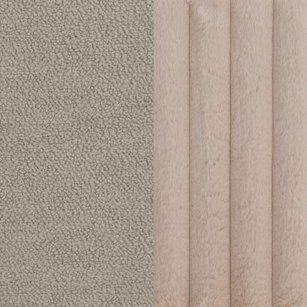 Fayette - Upholstered Armless Chair - Greige - Image 3