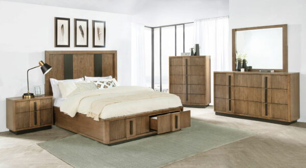 Terrace - 6-Drawer Dresser And Mirror - Ash Brown - Image 10