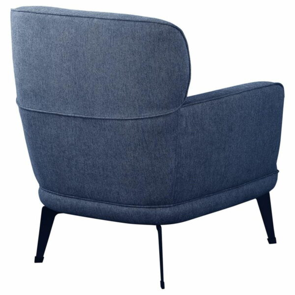 Andrea - Upholstered Crecent Arm Accent Chair - Image 7