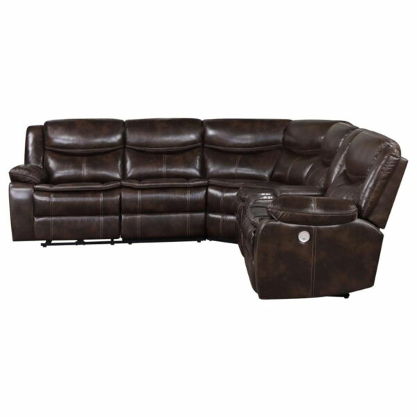Sycamore - Upholstered Power Reclining Sectional Sofa - Image 2