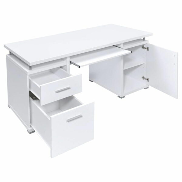 Tracy - 2-Drawer Office Computer Desk - Image 9