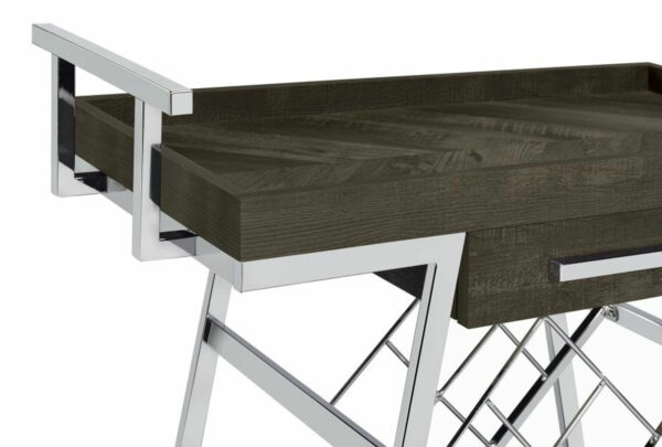 Kinney - 1-Drawer Engineered Wood Bar Cart - Image 12