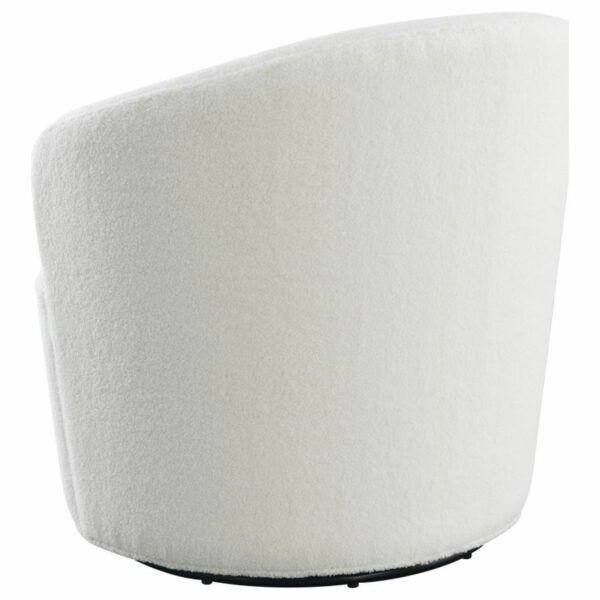 Joyce - Upholstered Barrel Back Swivel Chair - Image 2