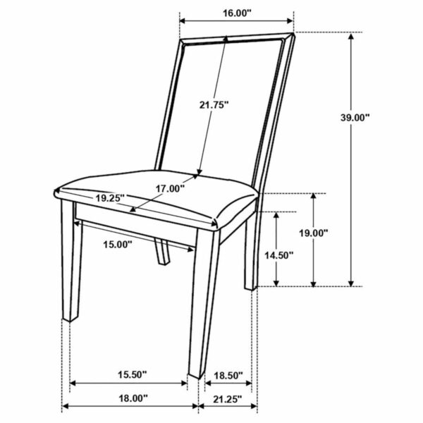 Kelly - Rectangular Dining Table Set - Image 22