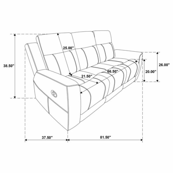 Brentwood - Upholstered Reclining Sofa Set - Image 27