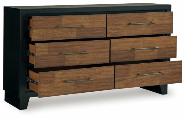Kraeburn - Brown / Black - Dresser - Image 9