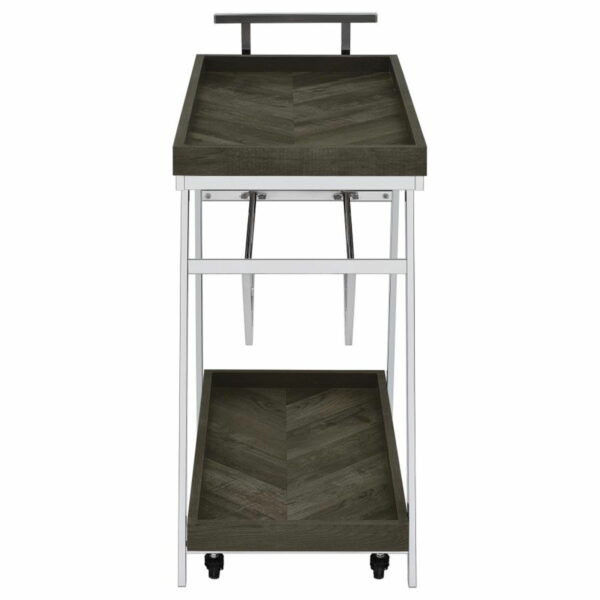 Kinney - 1-Drawer Engineered Wood Bar Cart - Image 11