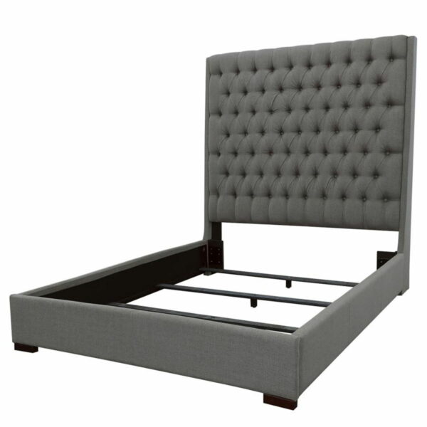 Camille - Upholstered Panel Bed - Image 5