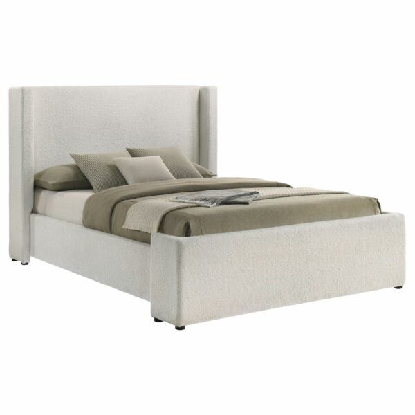 Alamosa - Boucle Upholstered Wingback Bed - Image 9