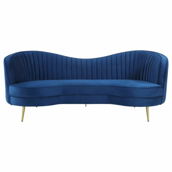 Sophia - Upholstered Channel Tufted Sofa - Image 20