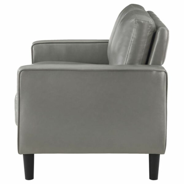 Ruth - Upholstered Track Arm Loveseat - Image 10