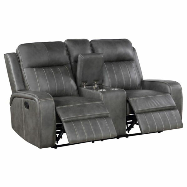 Raelynn - Upholstered Reclining Sofa Set - Image 22