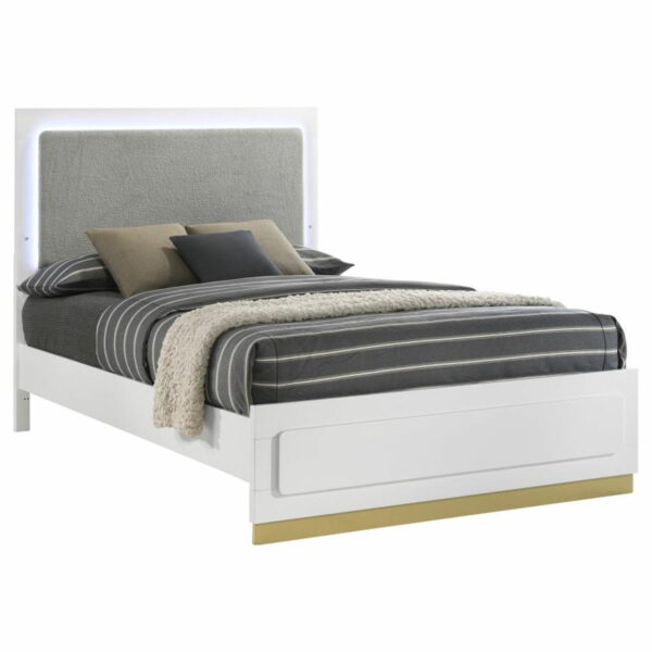 Caraway - Wood LED Panel Bed - Image 31