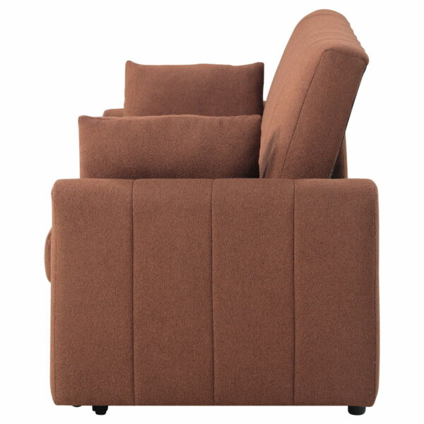 Portland - Boucle Upholstered Sleeper Sofa Bed - Image 21