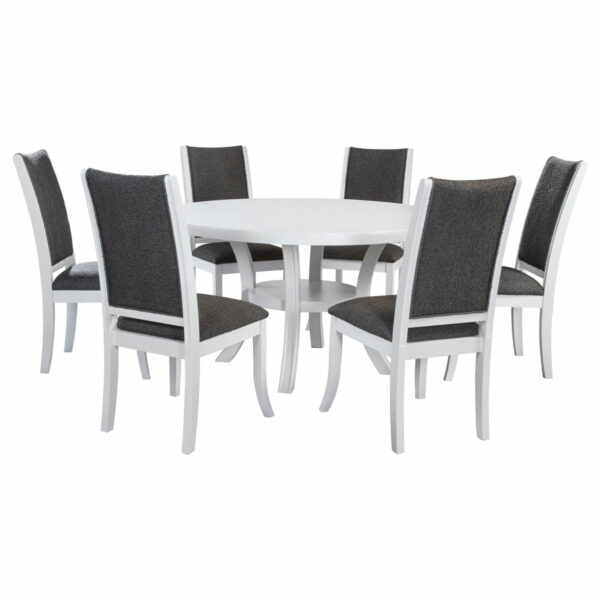 Judd - Round Wood Dining Table Set - Image 19