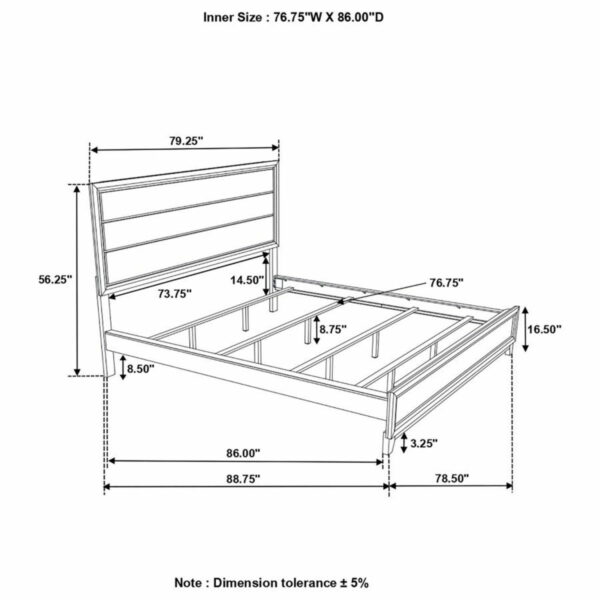 Watson - Panel Bed - Image 7