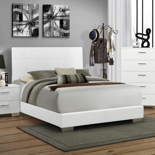 Felicity - Wood Panel Bed - Image 2
