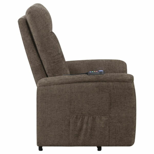 Henrietta - Upholstered Power Lift Massage Chair - Image 26