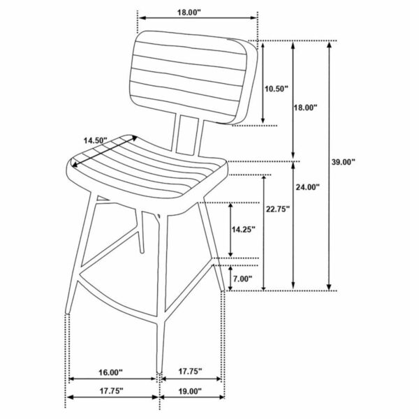 Partridge - Counter Dining Set - Image 48