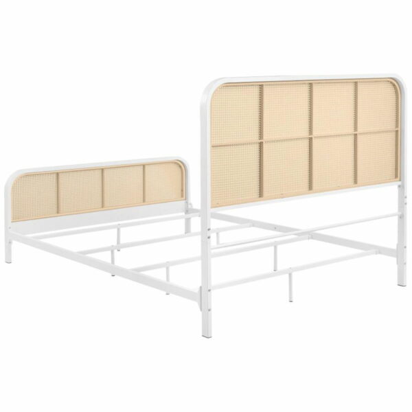 Lanewood - Open Cane Rattan Metal Bed - Image 39
