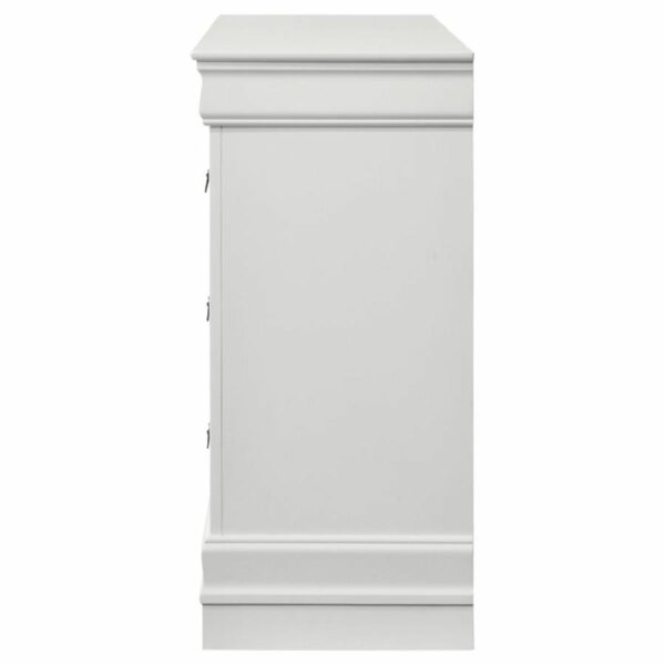 Louis Philippe - 6 Drawer Dresser - White - Image 3