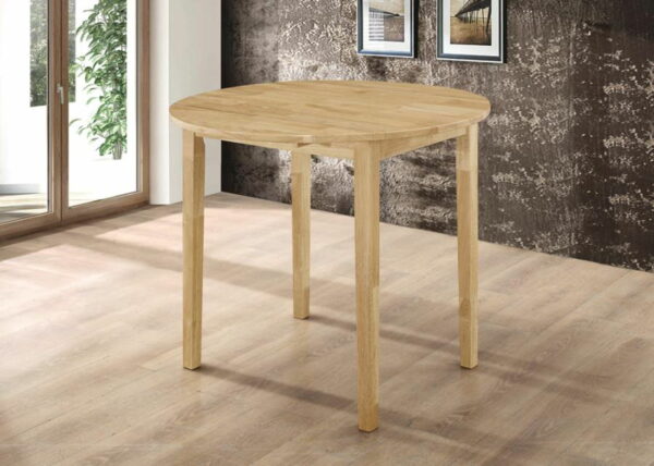 Bucknell - 3 Piece Round Drop Leaf Dining Table Set - Image 12